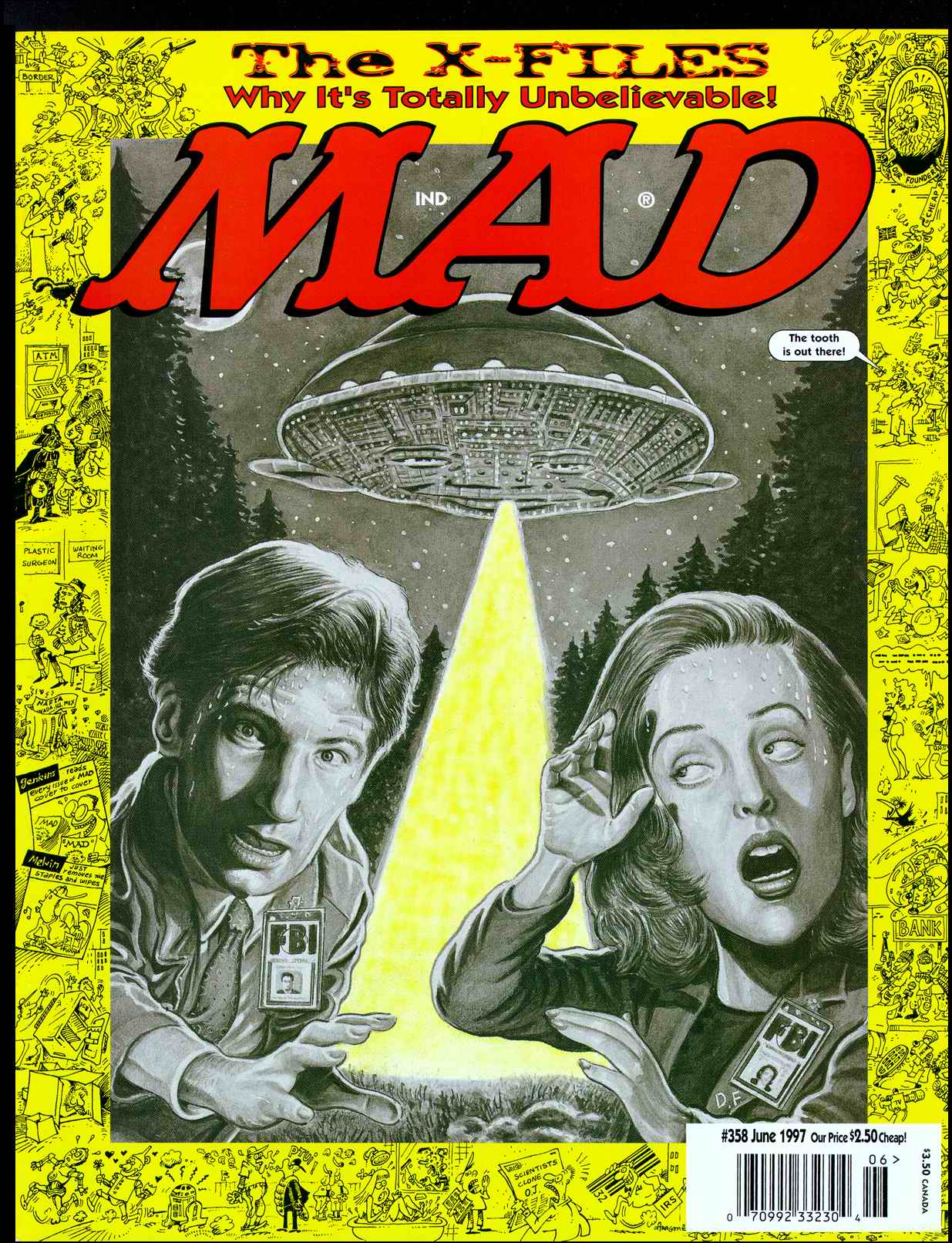 Mad #358 cover
