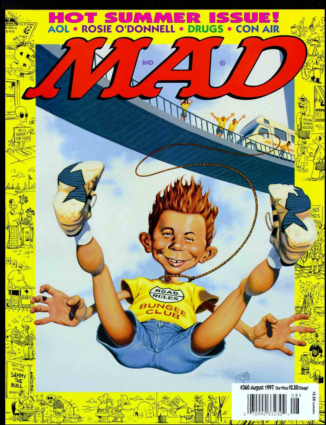 Mad #360 cover