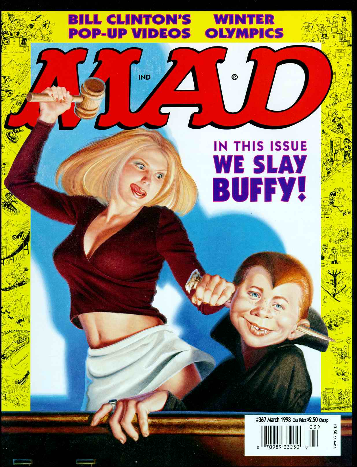Mad #367 cover