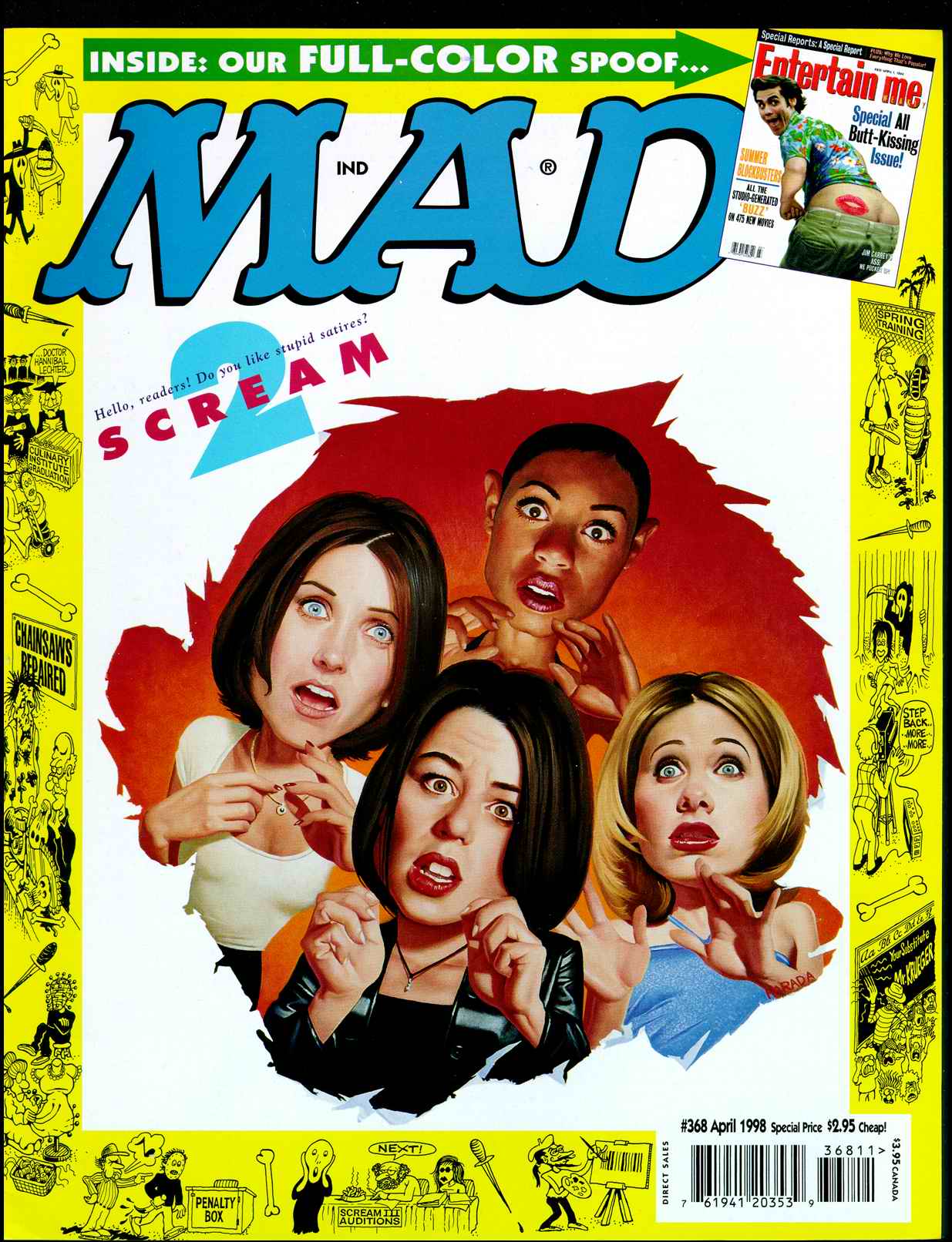 Mad #368 cover