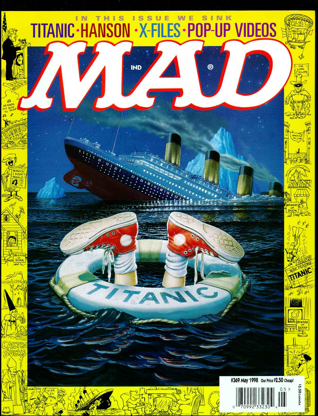 Mad #369 cover