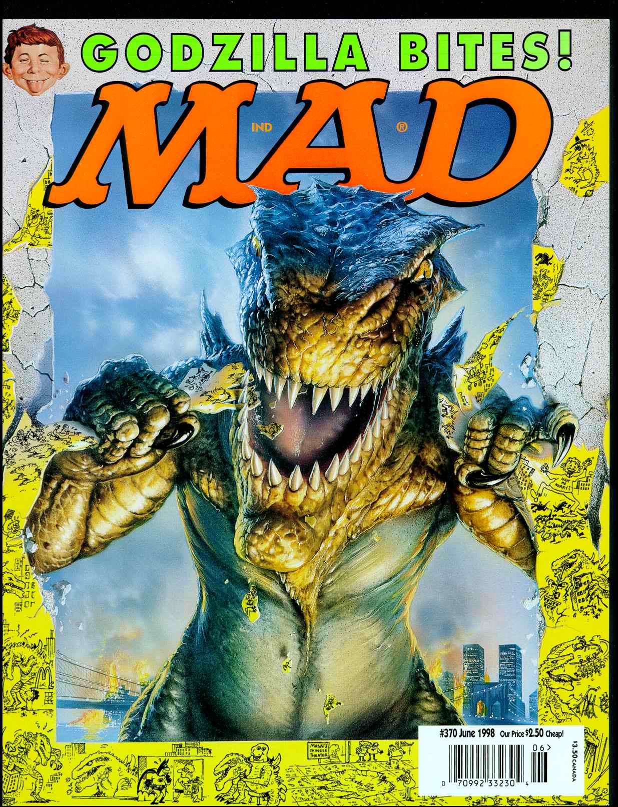 Mad #370 cover