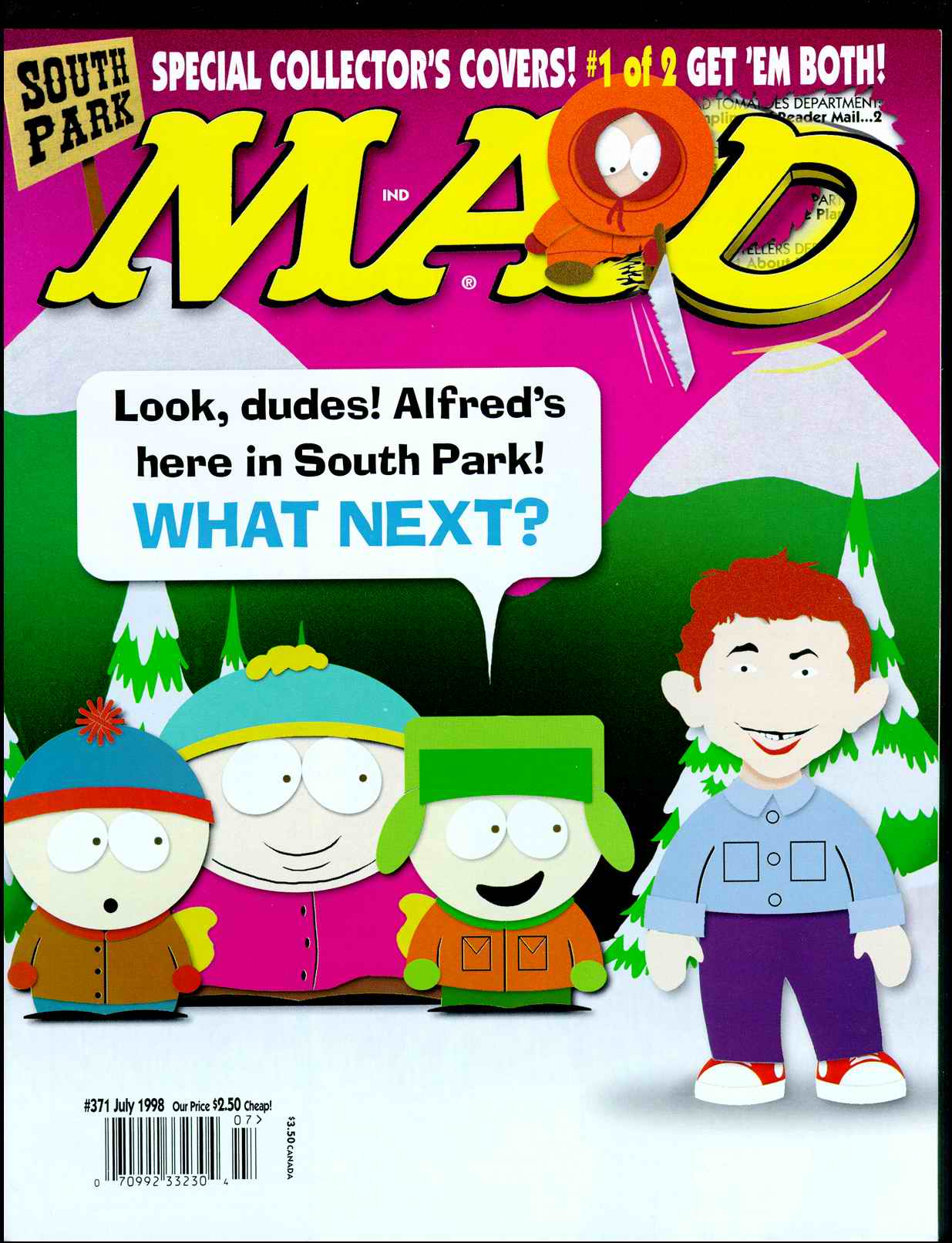 Mad #371 cover