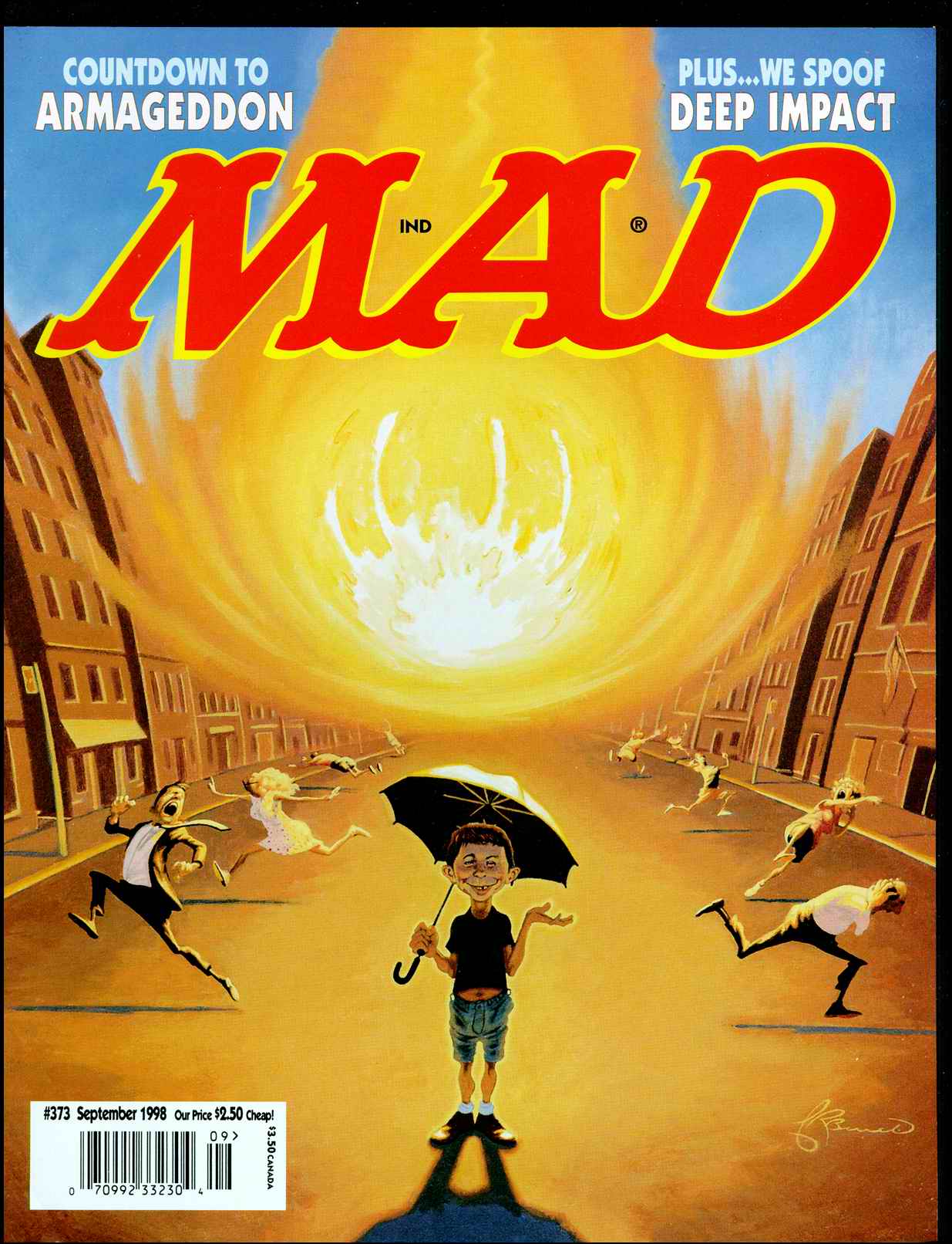 Mad #373 cover
