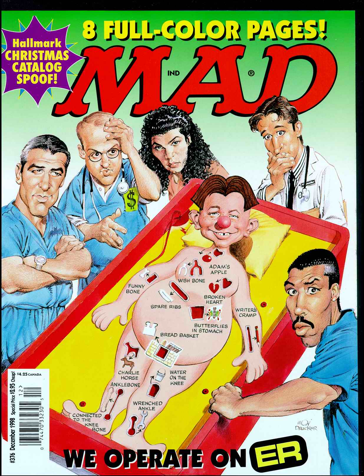 Mad #376 cover