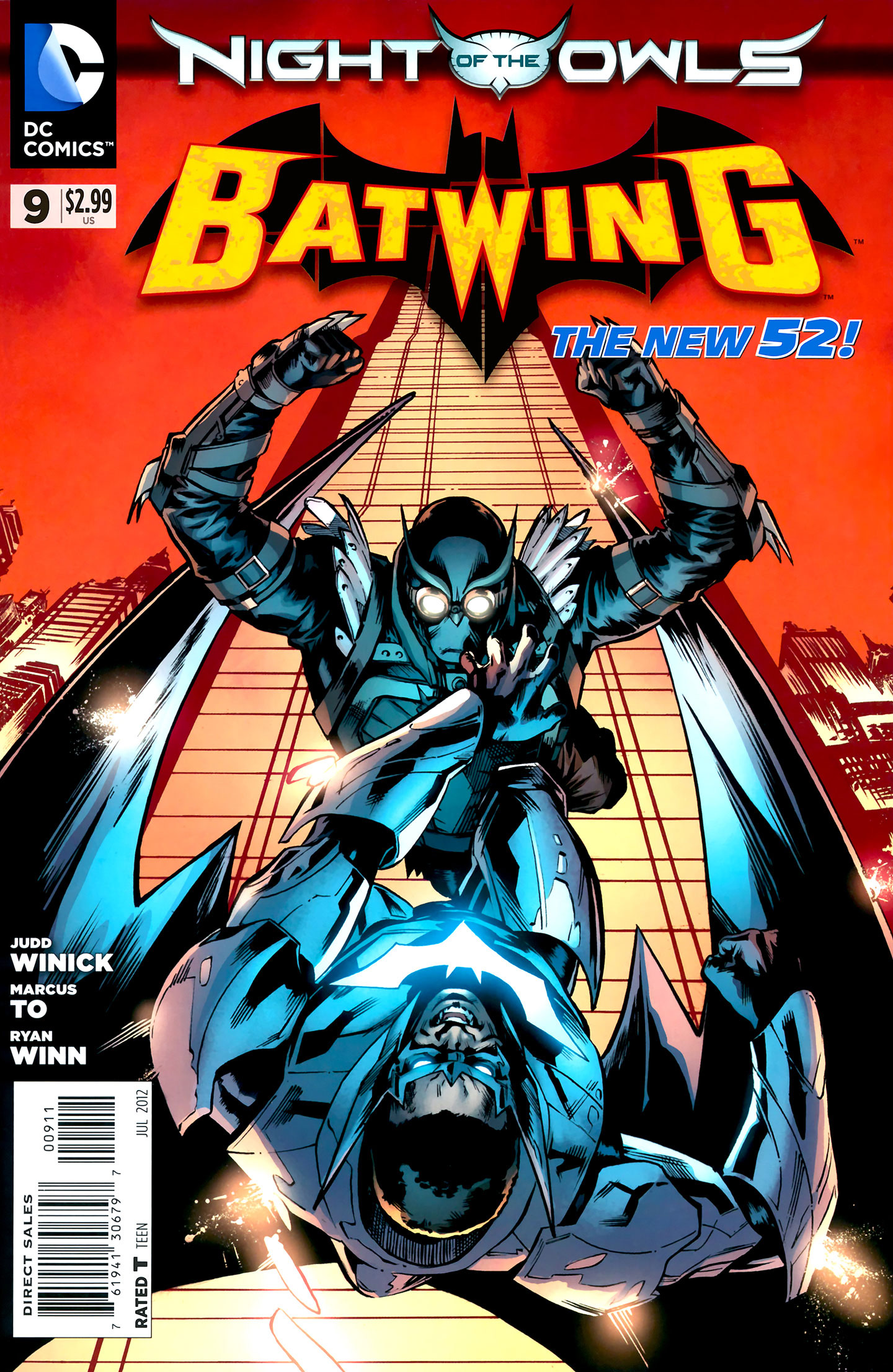 Batwing #9 cover