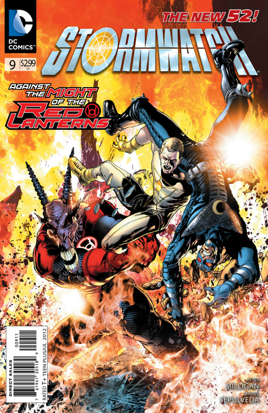 Stormwatch #9 cover