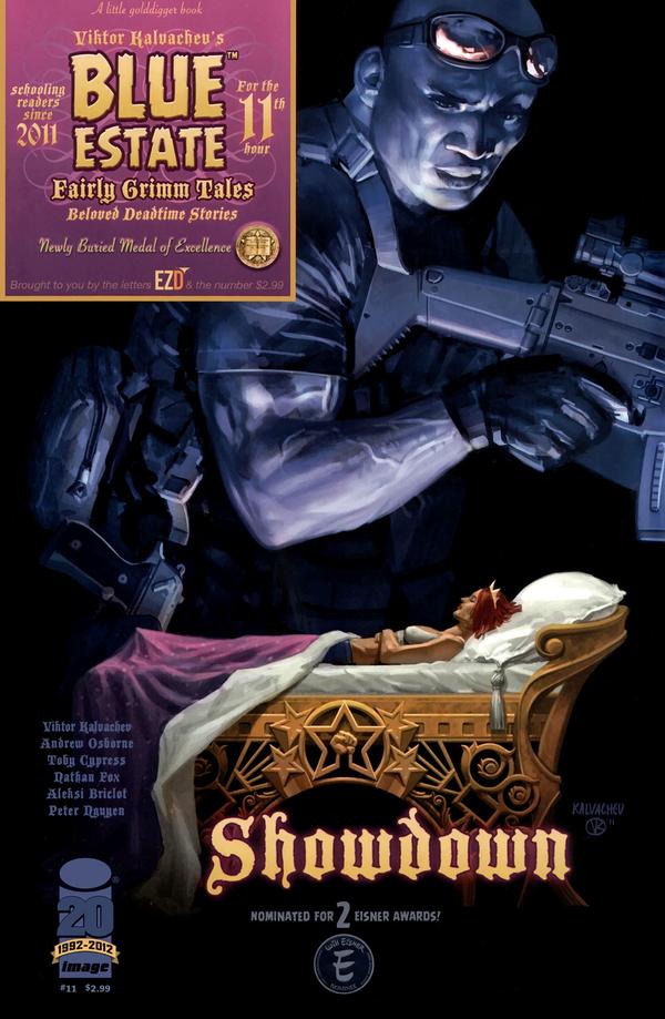 Blue Estate #11 cover