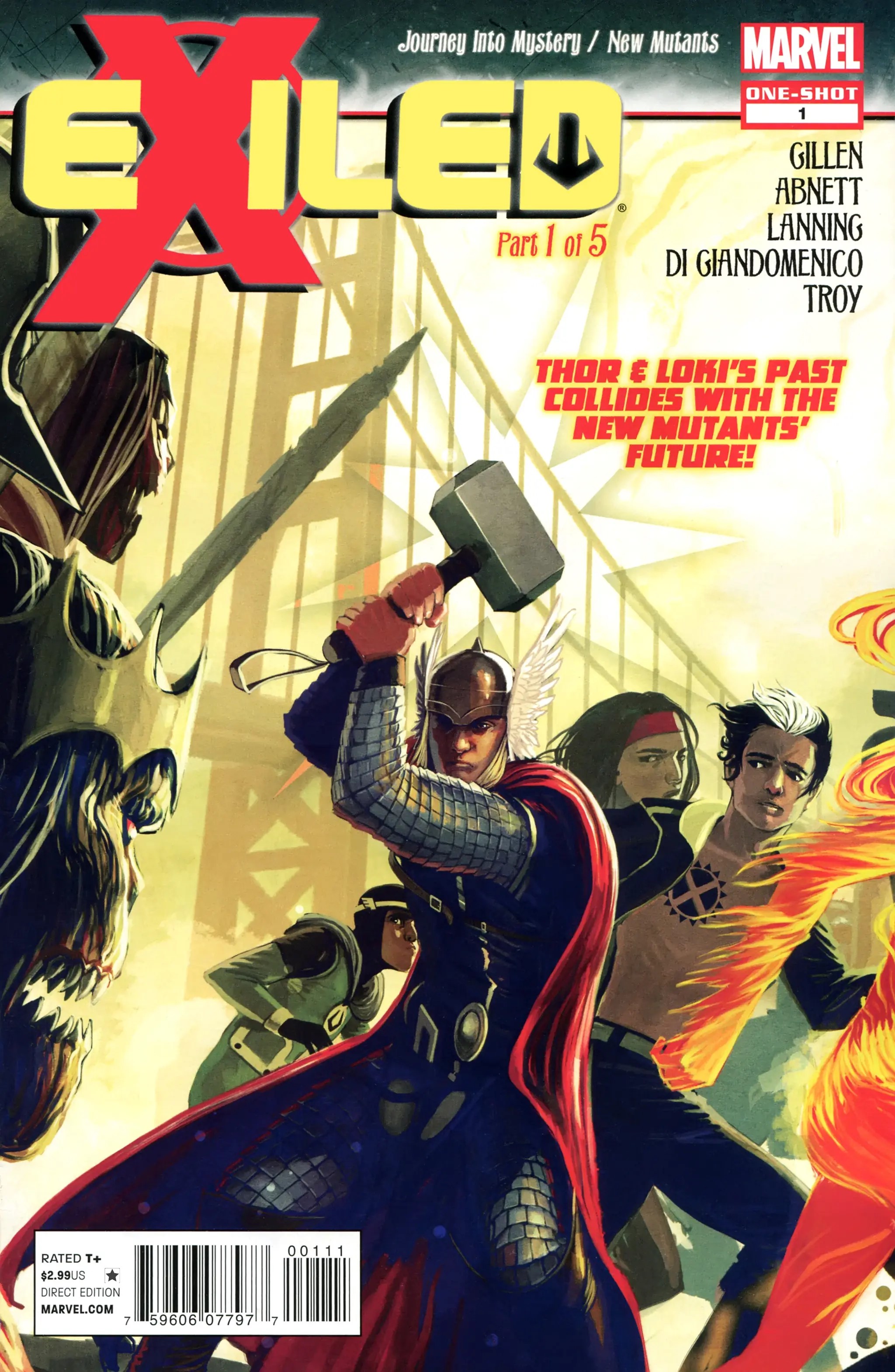 Exiled #1 cover