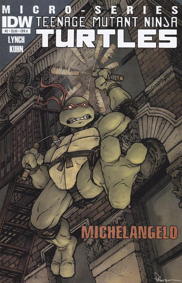 Teenage Mutant Ninja Turtles Microseries #2 cover