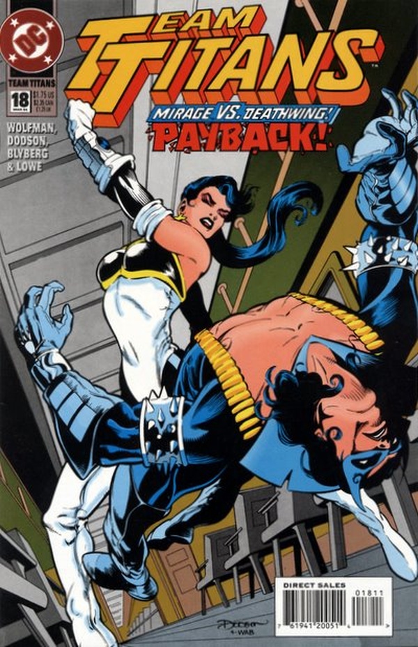 Team Titans #18 cover