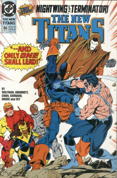 The New Titans #86 cover