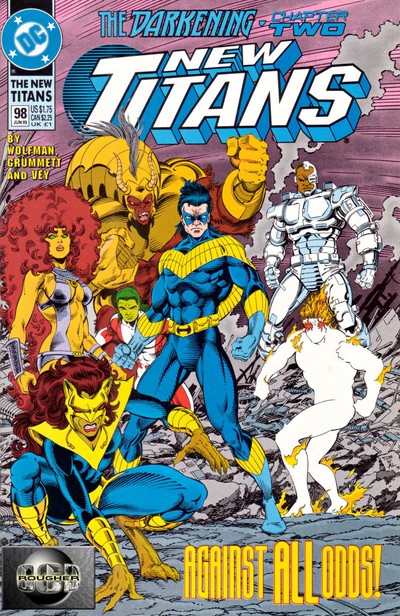 The New Titans #98 cover