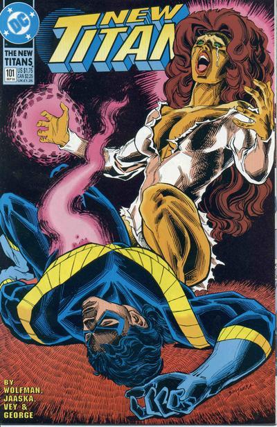 The New Titans #101 cover
