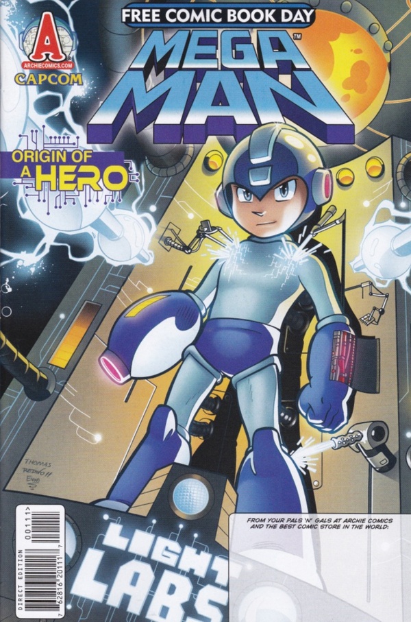 Free Comic Book Day: Mega Man #[nn] cover
