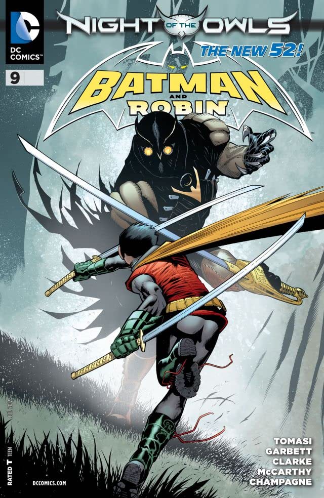 Batman and Robin #9 cover