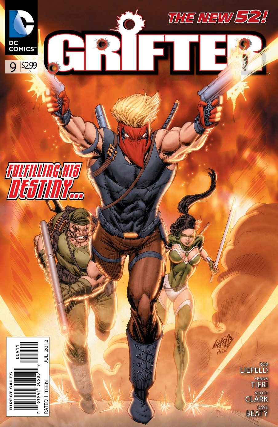 Grifter #9 cover