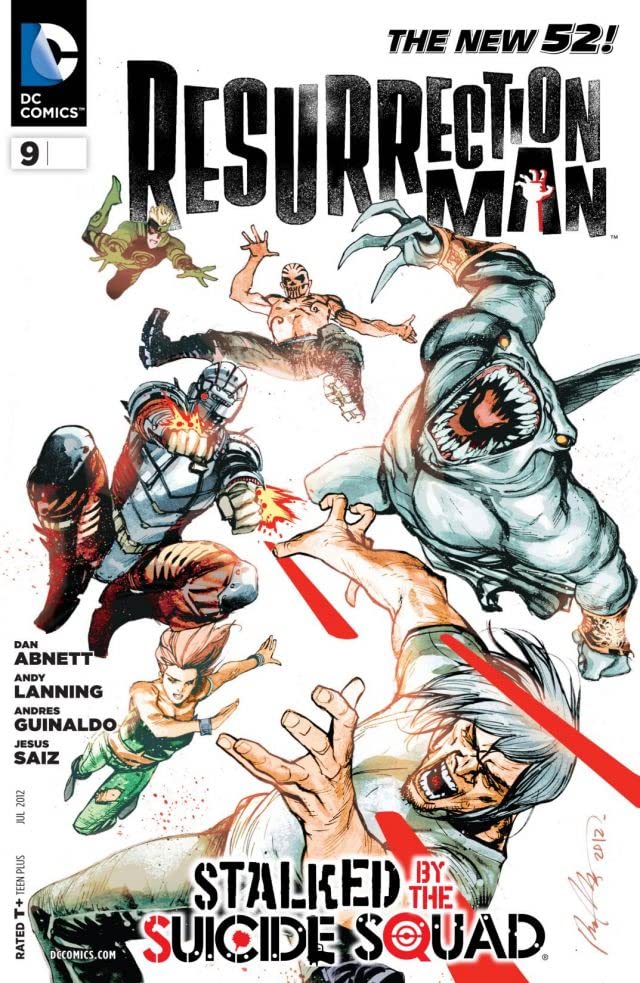 Resurrection Man #9 cover
