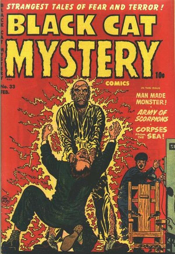 Black Cat Comics #33 cover
