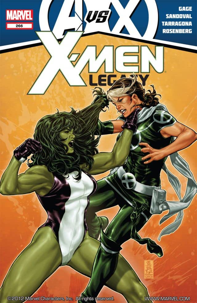 X-Men: Legacy #266 cover