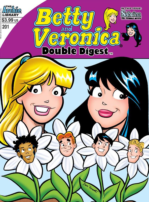 Betty & Veronica (Jumbo Comics) Double Digest #201 cover
