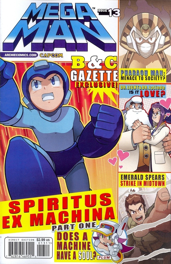 Mega Man #13 cover
