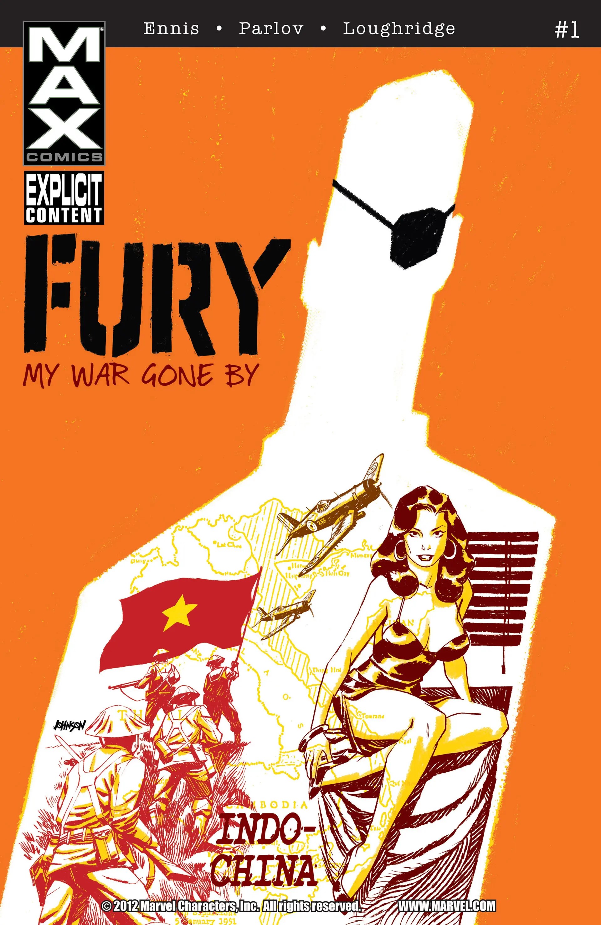 Fury Max #1 cover