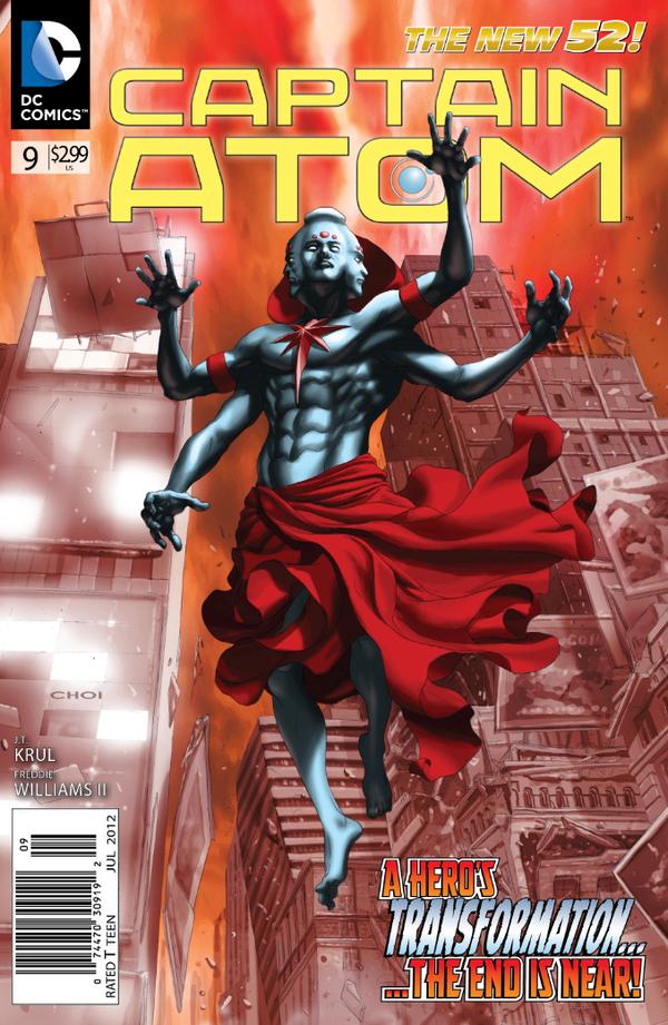 Captain Atom #9 cover