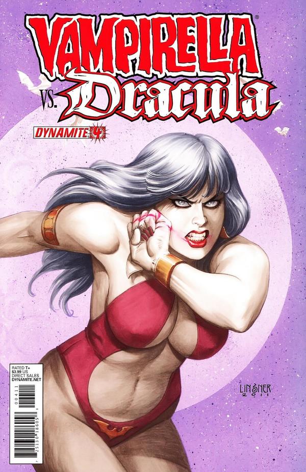 Vampirella vs. Dracula #4 cover