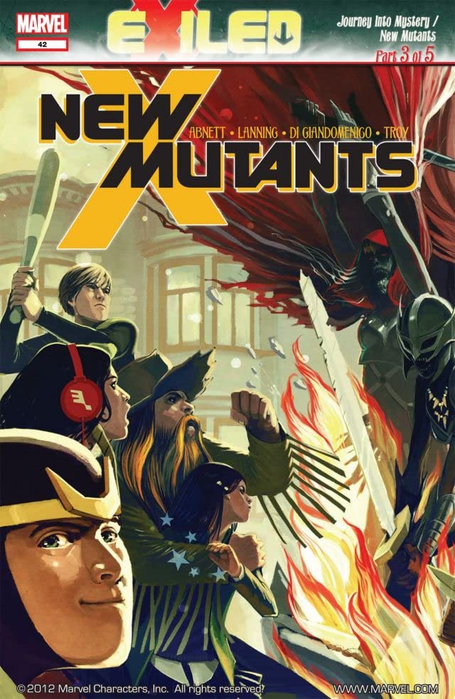 New Mutants #42 cover