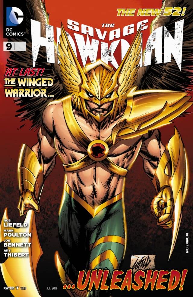 The Savage Hawkman #9 cover