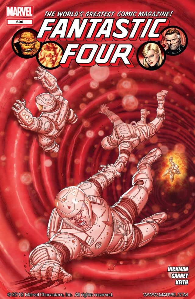 Fantastic Four #606 cover