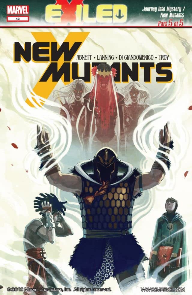 New Mutants #43 cover