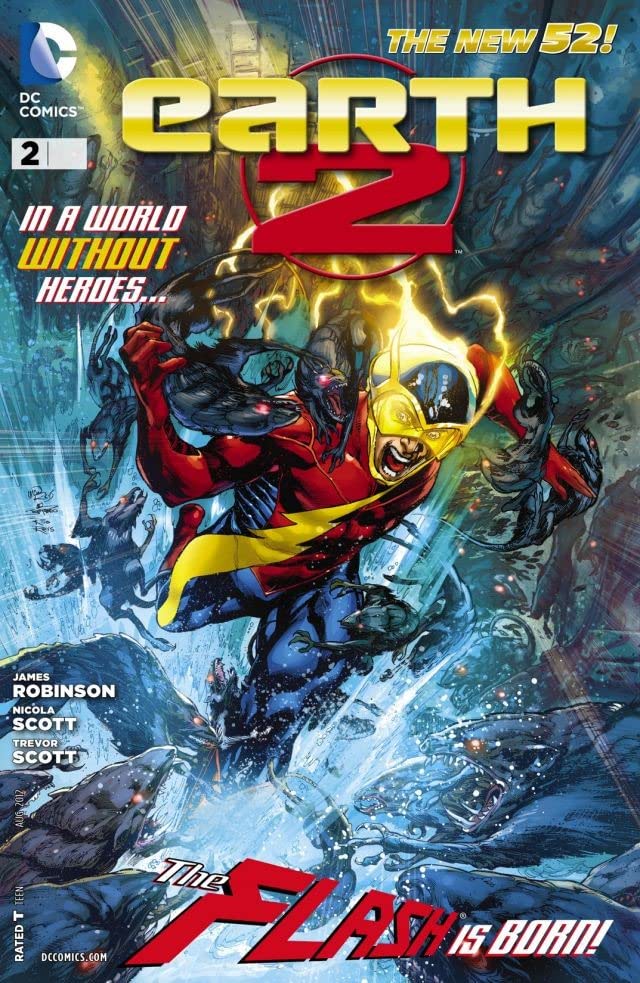 Earth 2 #2 cover