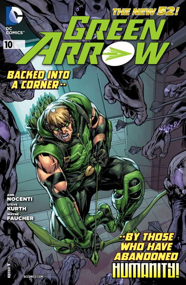 Green Arrow #10 cover