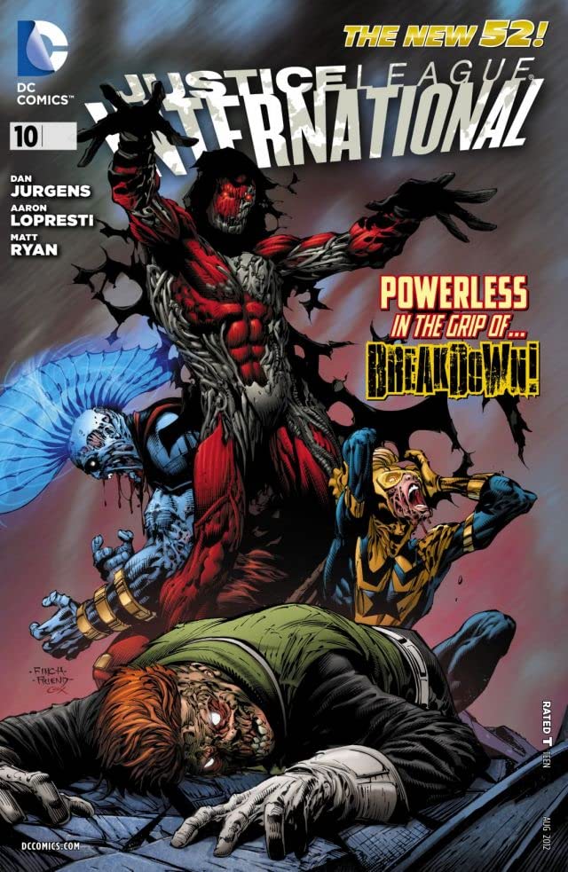Justice League International #10 cover