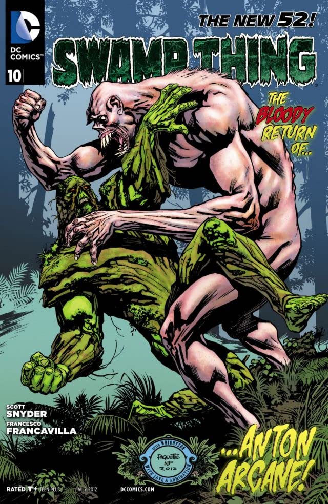 Swamp Thing #10 cover