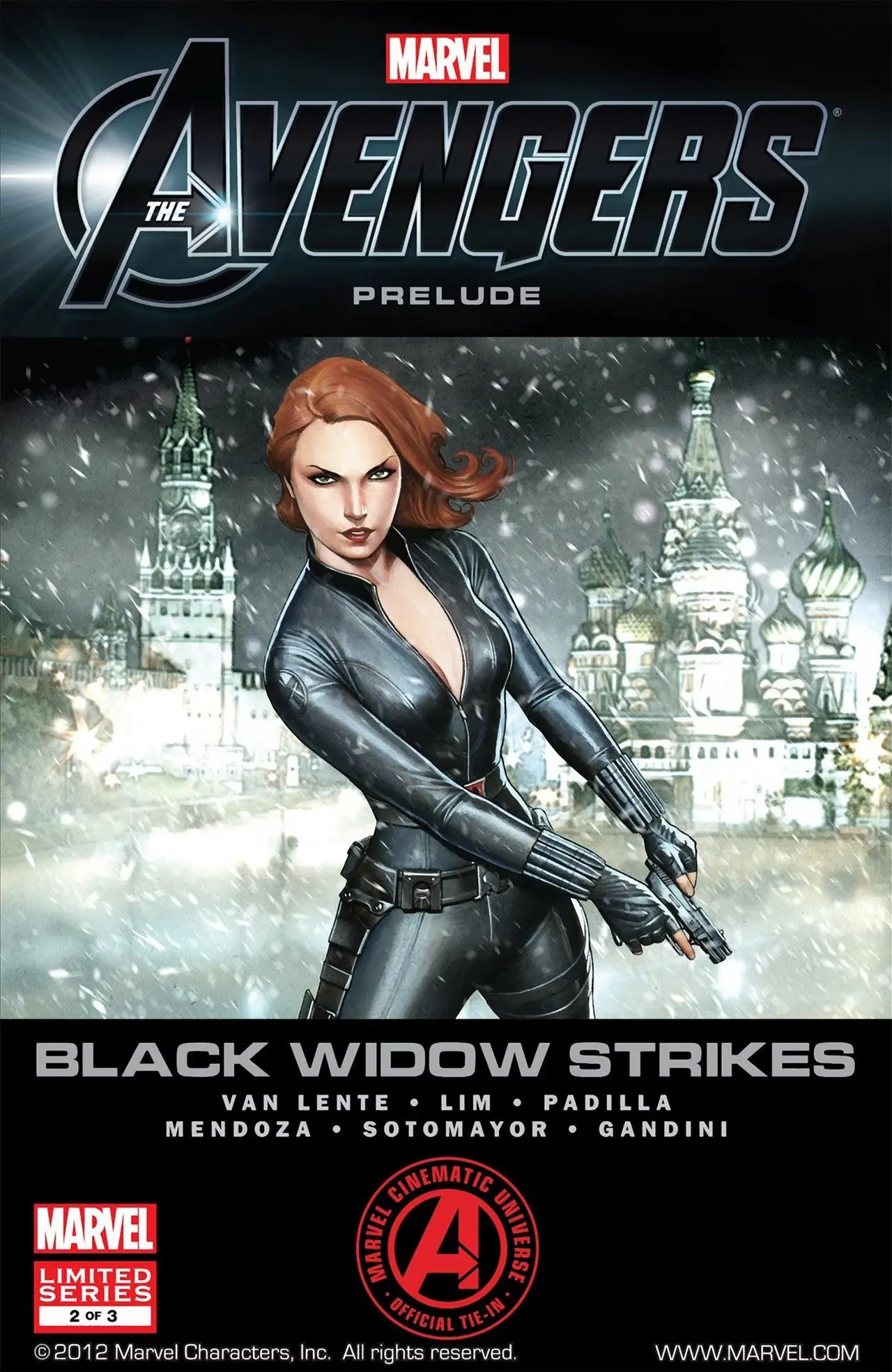 Marvel's The Avengers: Black Widow Strikes #2 cover