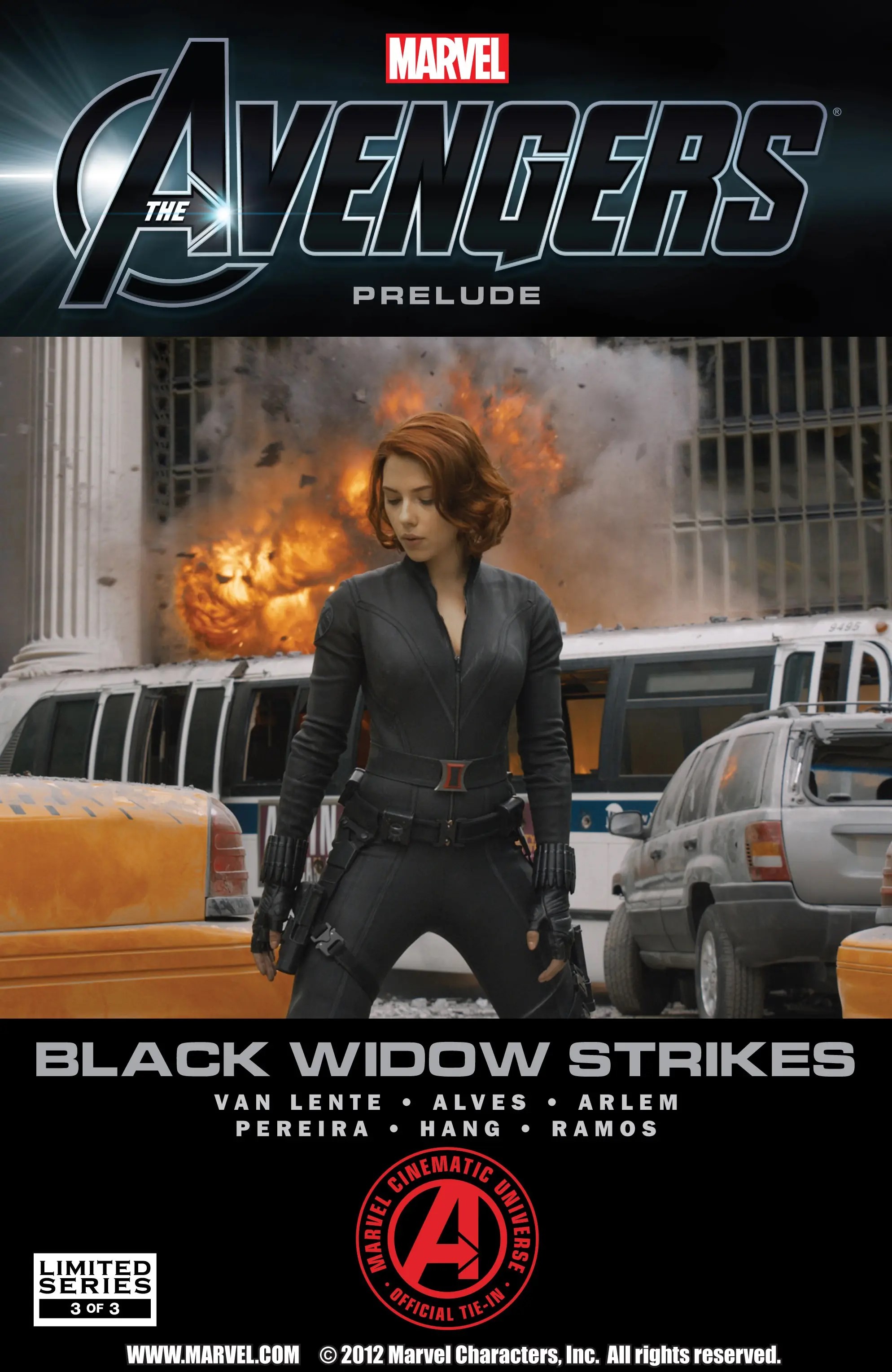 Marvel's The Avengers: Black Widow Strikes #3 cover