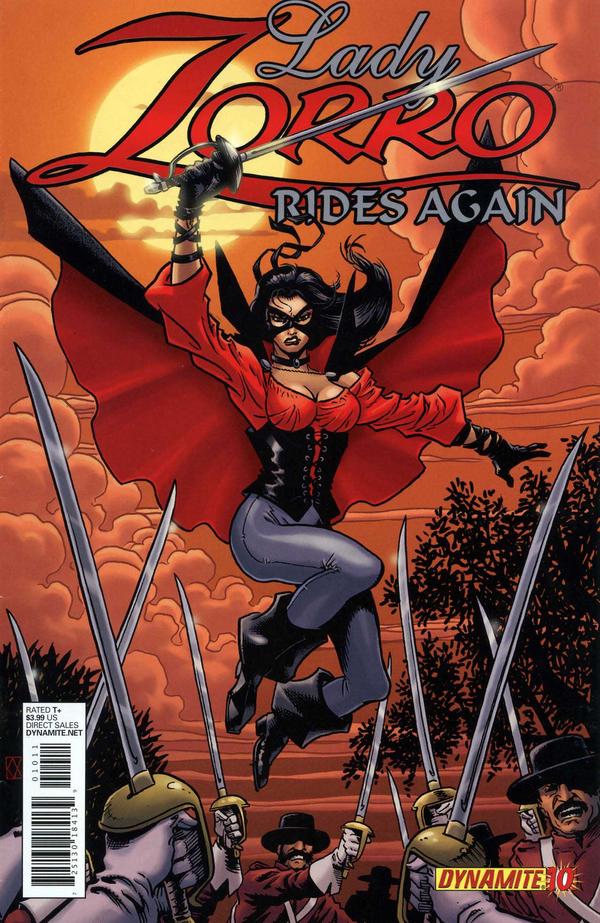 Zorro Rides Again #10 cover