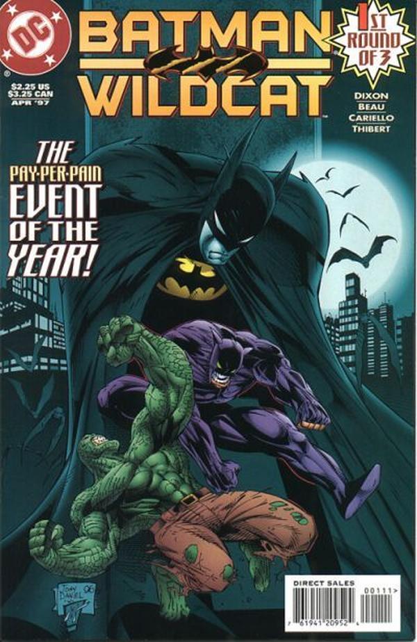 Batman / Wildcat #1 cover