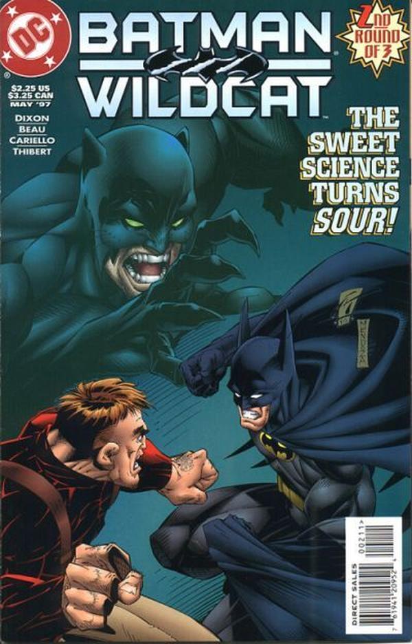 Batman / Wildcat #2 cover