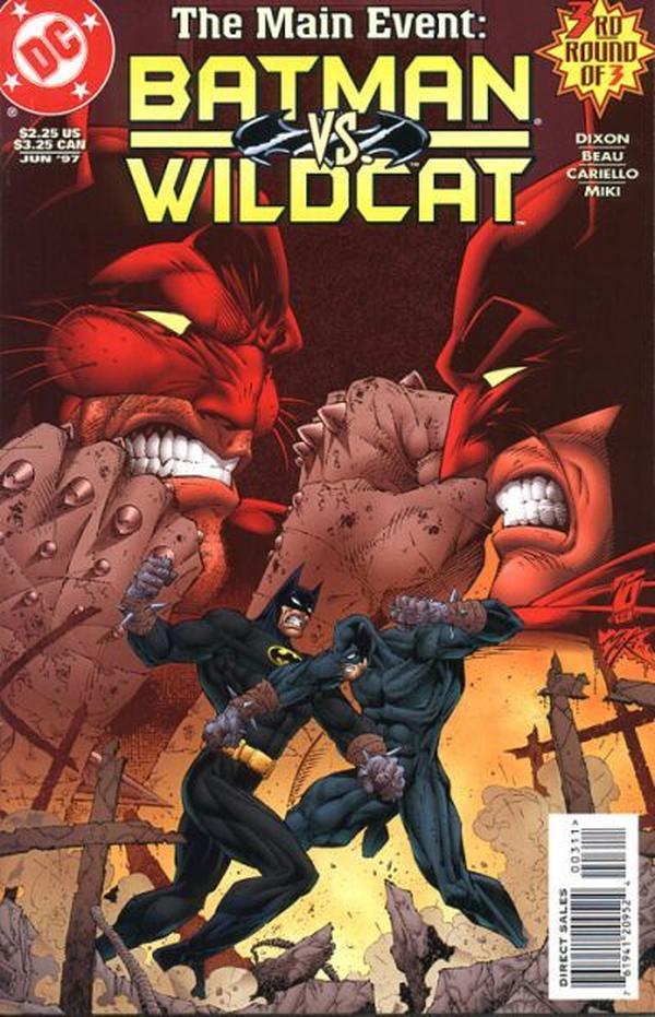 Batman / Wildcat #3 cover