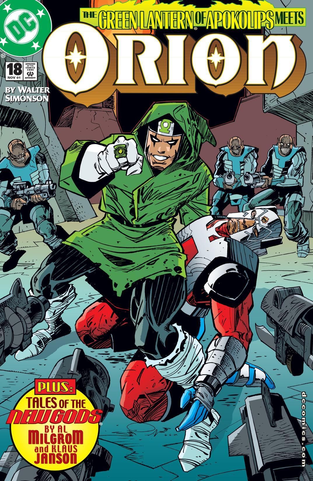 Orion #18 cover