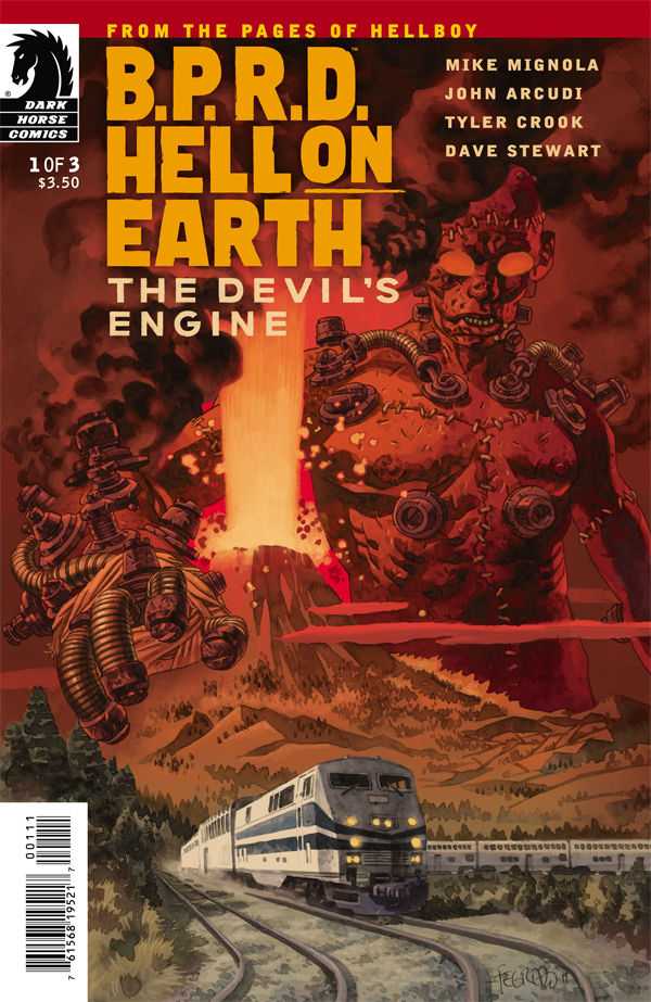 B.P.R.D. Hell on Earth: The Devil's Engine #1 [92] cover