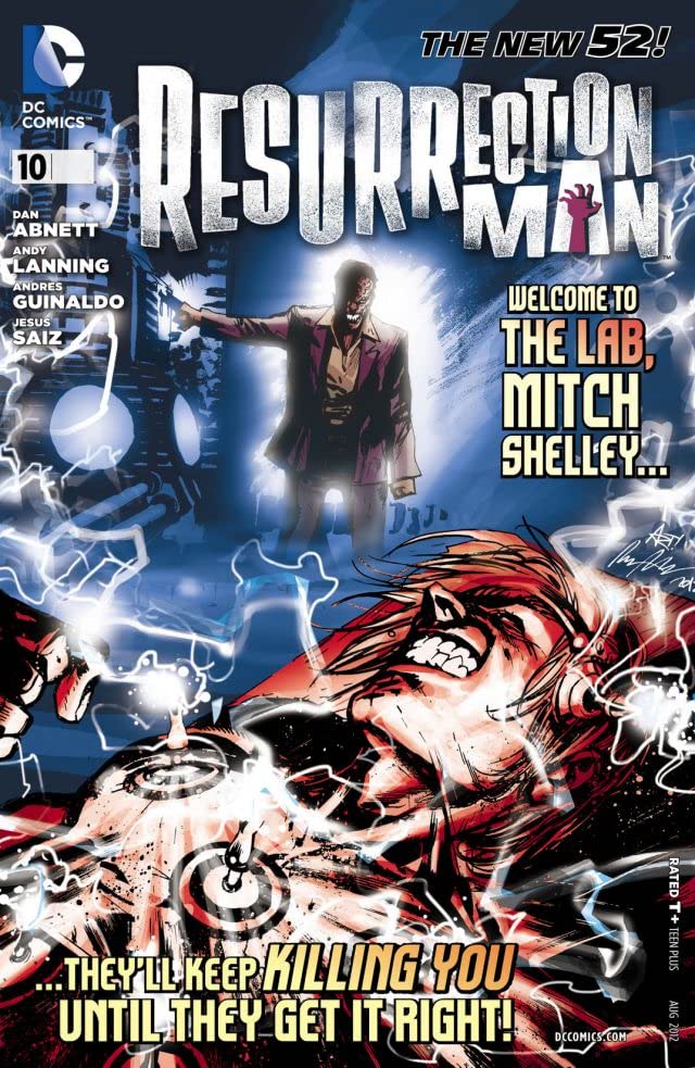 Resurrection Man #10 cover