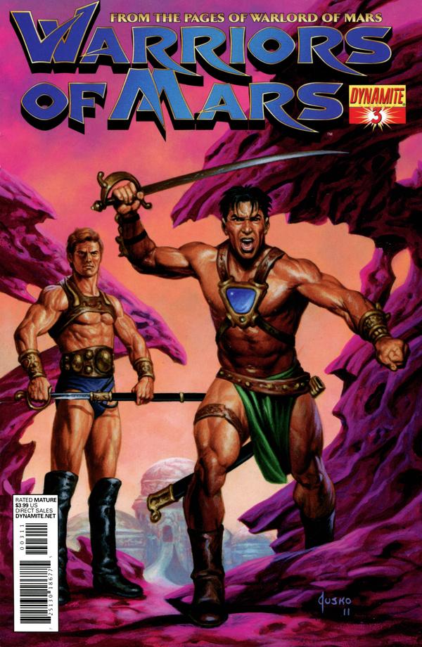 Warriors of Mars #3 cover