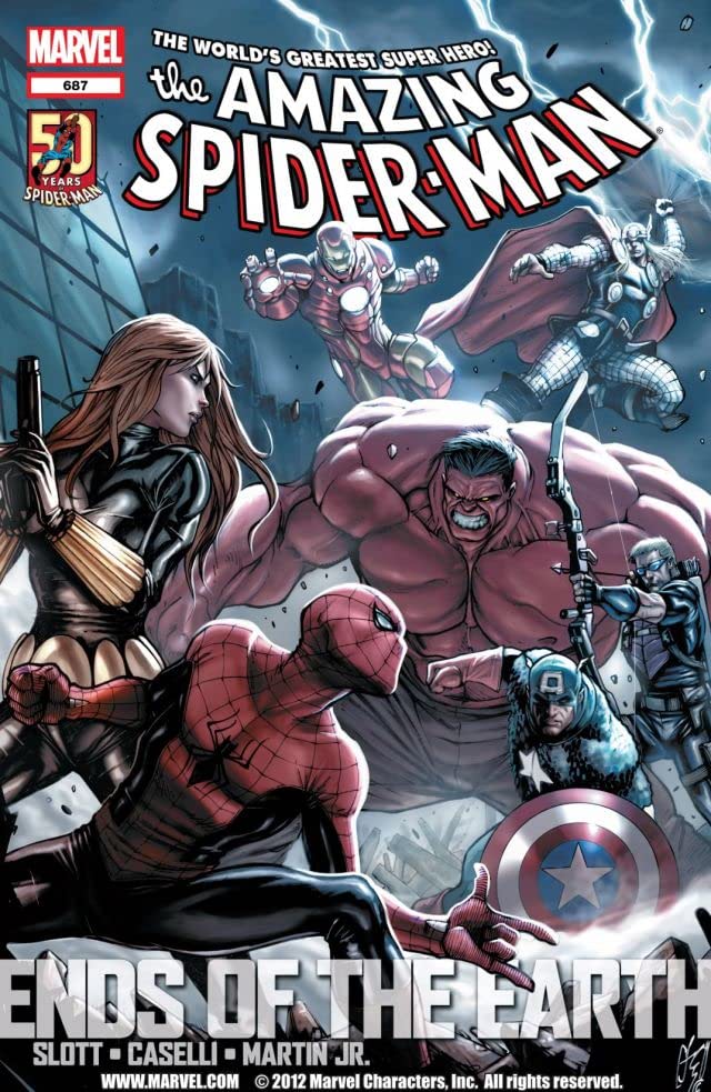 The Amazing Spider-Man #687 cover