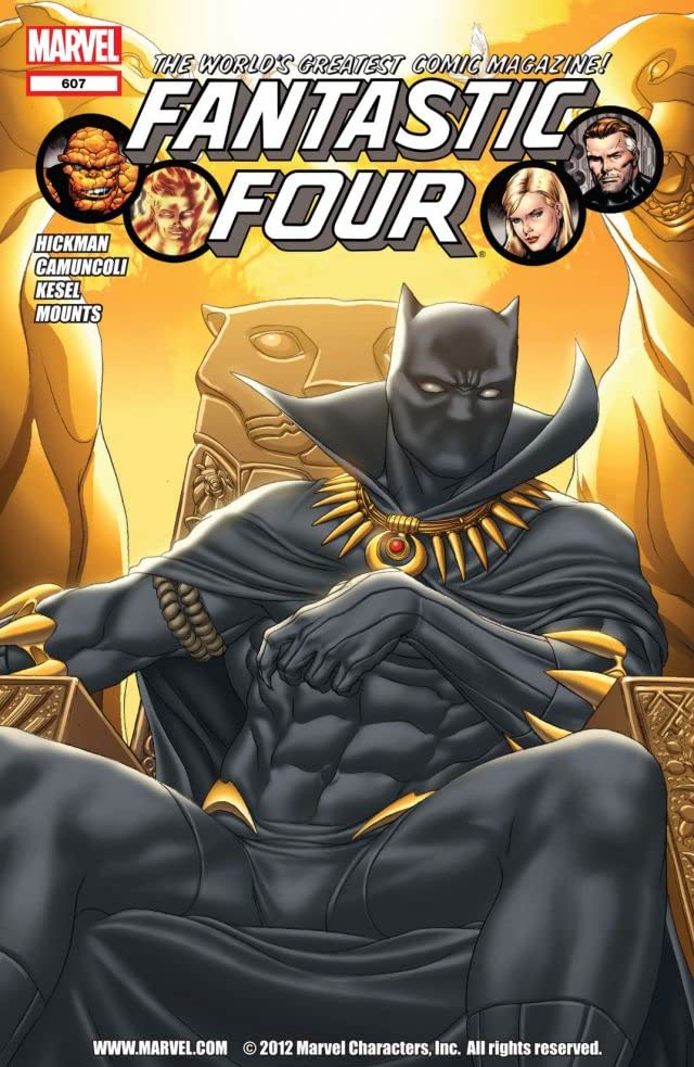 Fantastic Four #607 cover