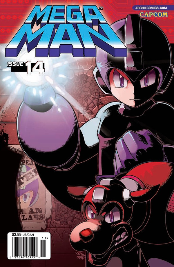 Mega Man #14 cover